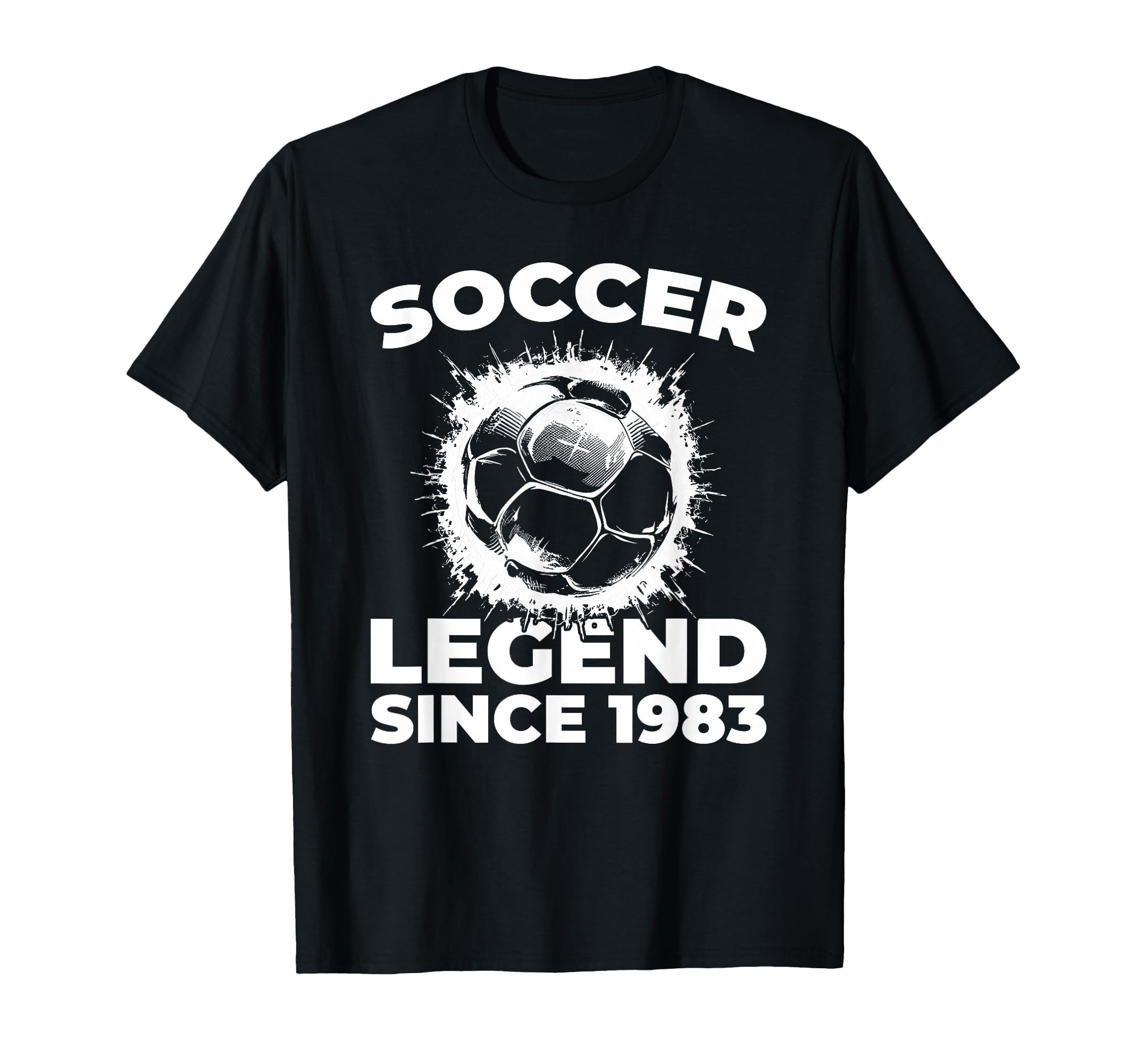 Born 1983 Player Sports Team Soccer T-Shirt - Graphic Print Men Women - T-Shirt, Sweatshirt, Hoodie