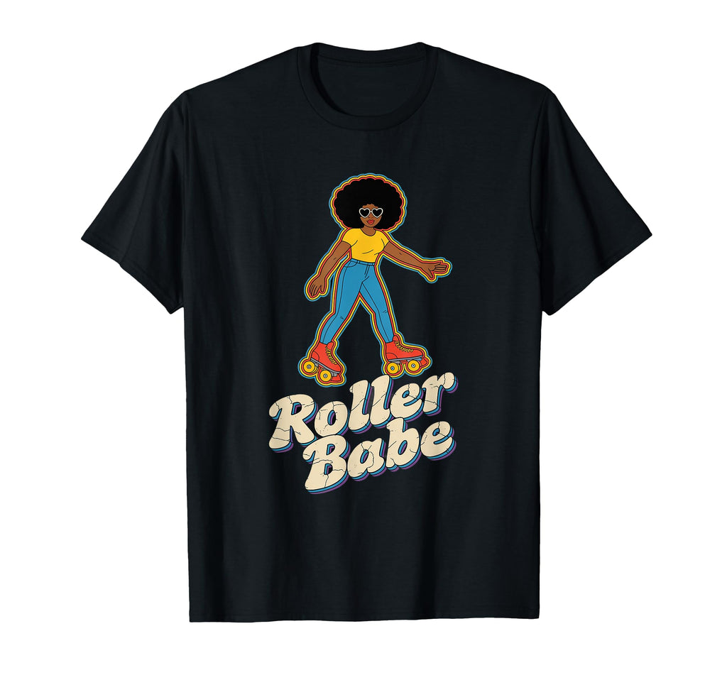 Roller Babe Skater Shoes Roller T-Shirt - Fun Novelty Design Men Women - T-Shirt, Sweatshirt, Hoodie