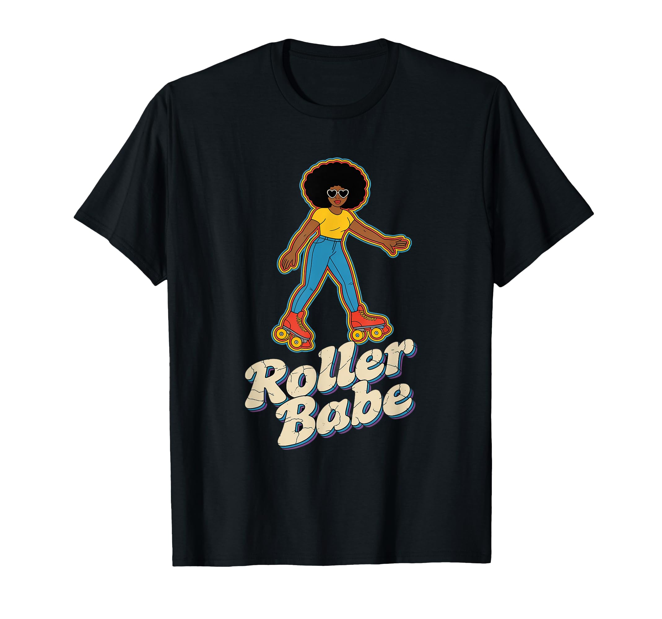 Roller Babe Skater Shoes Roller T-Shirt - Fun Novelty Design Men Women - T-Shirt, Sweatshirt, Hoodie