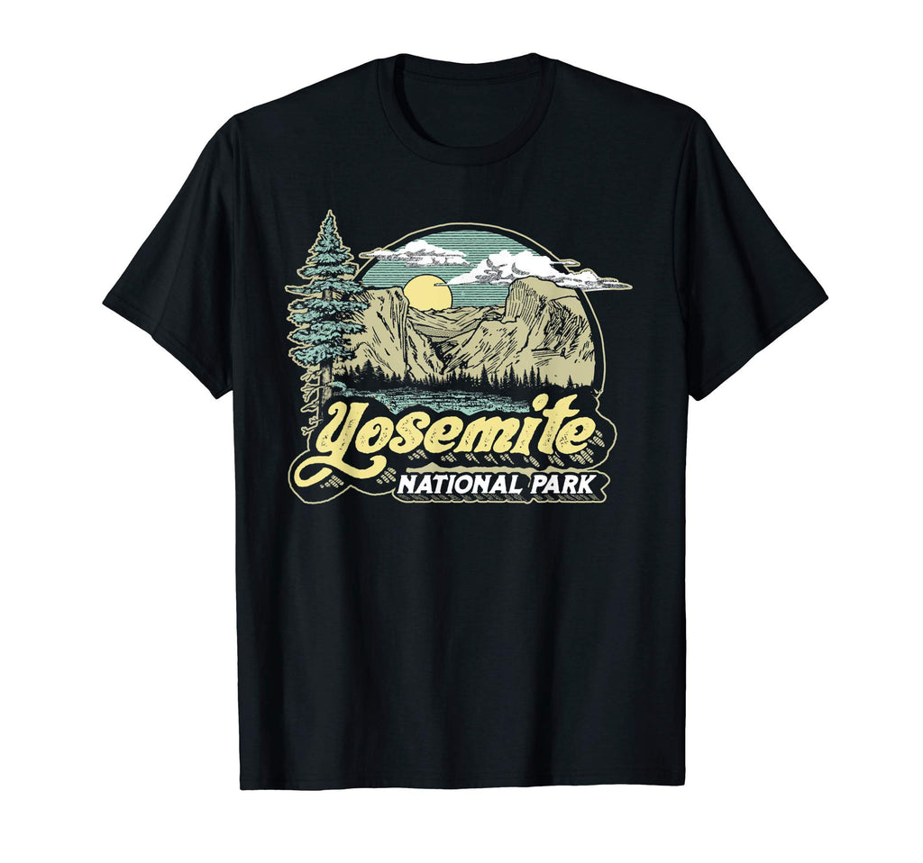 Yosemite National Park Eighties 80S T-Shirt - Streetwear Style Unisex - T-Shirt, Sweatshirt, Hoodie