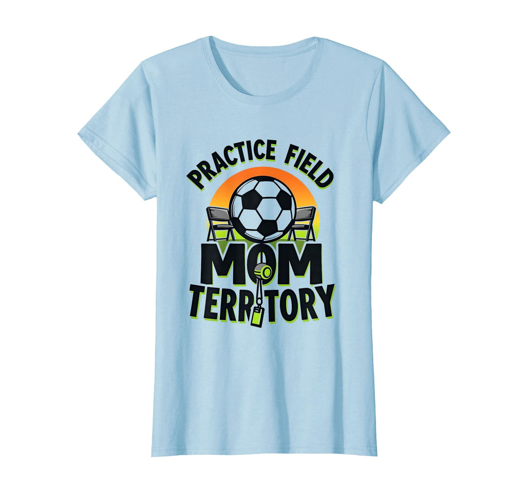 Practice Field Flag Football Mom T-Shirt - Minimalist Print Men Women - T-Shirt, Sweatshirt, Hoodie