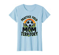 Practice Field Flag Football Mom T-Shirt - Aesthetic Graphic Men Women - T-Shirt, Sweatshirt, Hoodie