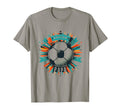 Soccer Papa Family Matching Dad T-Shirt - Aesthetic Graphic Men Women - T-Shirt, Sweatshirt, Hoodie