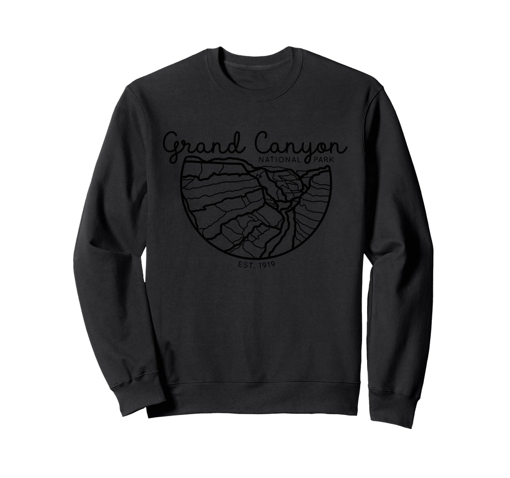 Grand Canyon National Park Colarado Sweatshirt - Graphic Print for Adults - T-Shirt, Sweatshirt, Hoodie