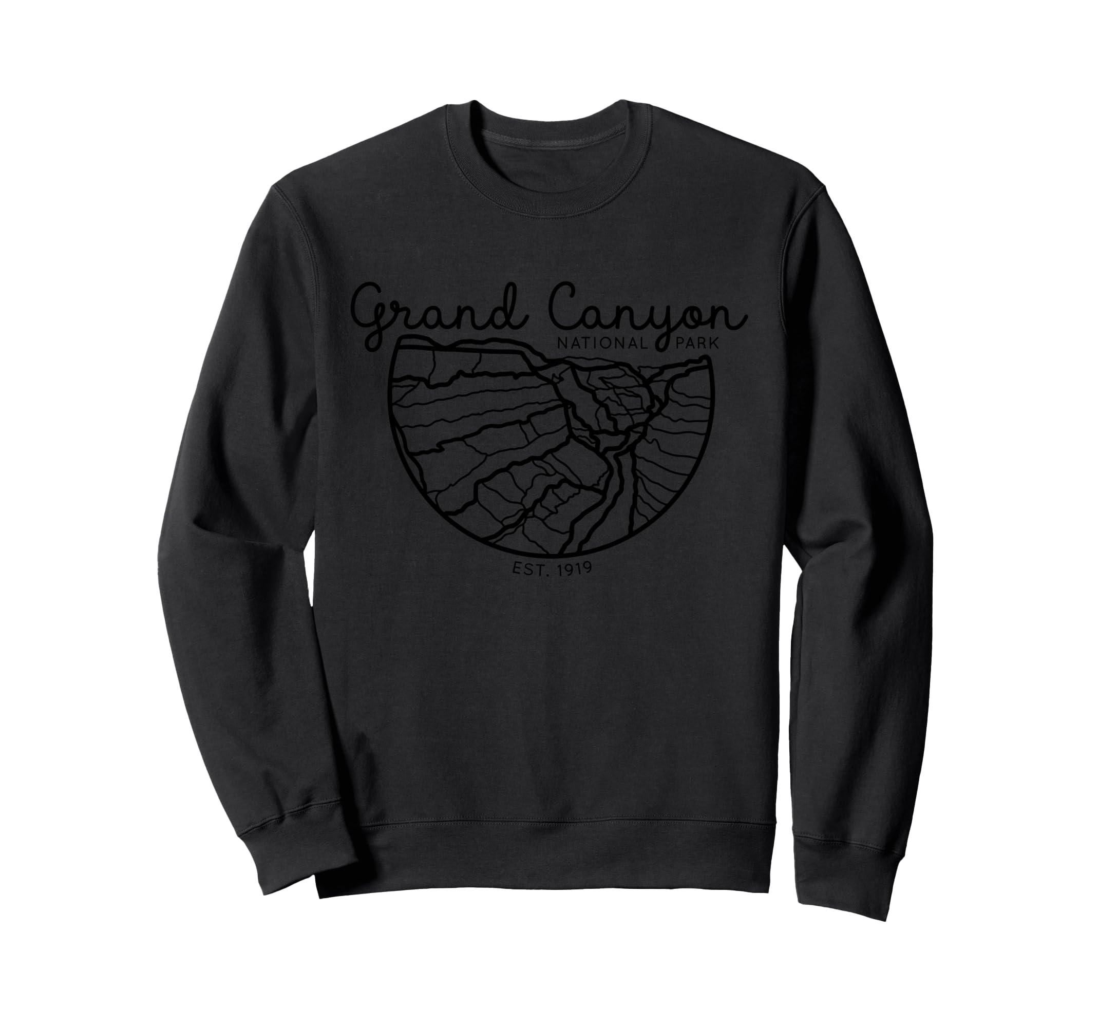 Grand Canyon National Park Colarado Sweatshirt - Graphic Print for Adults - T-Shirt, Sweatshirt, Hoodie