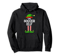 Soccer Elf Family Matching Group Hoodie - Casual Everyday Wear Men Women - T-Shirt, Sweatshirt, Hoodie
