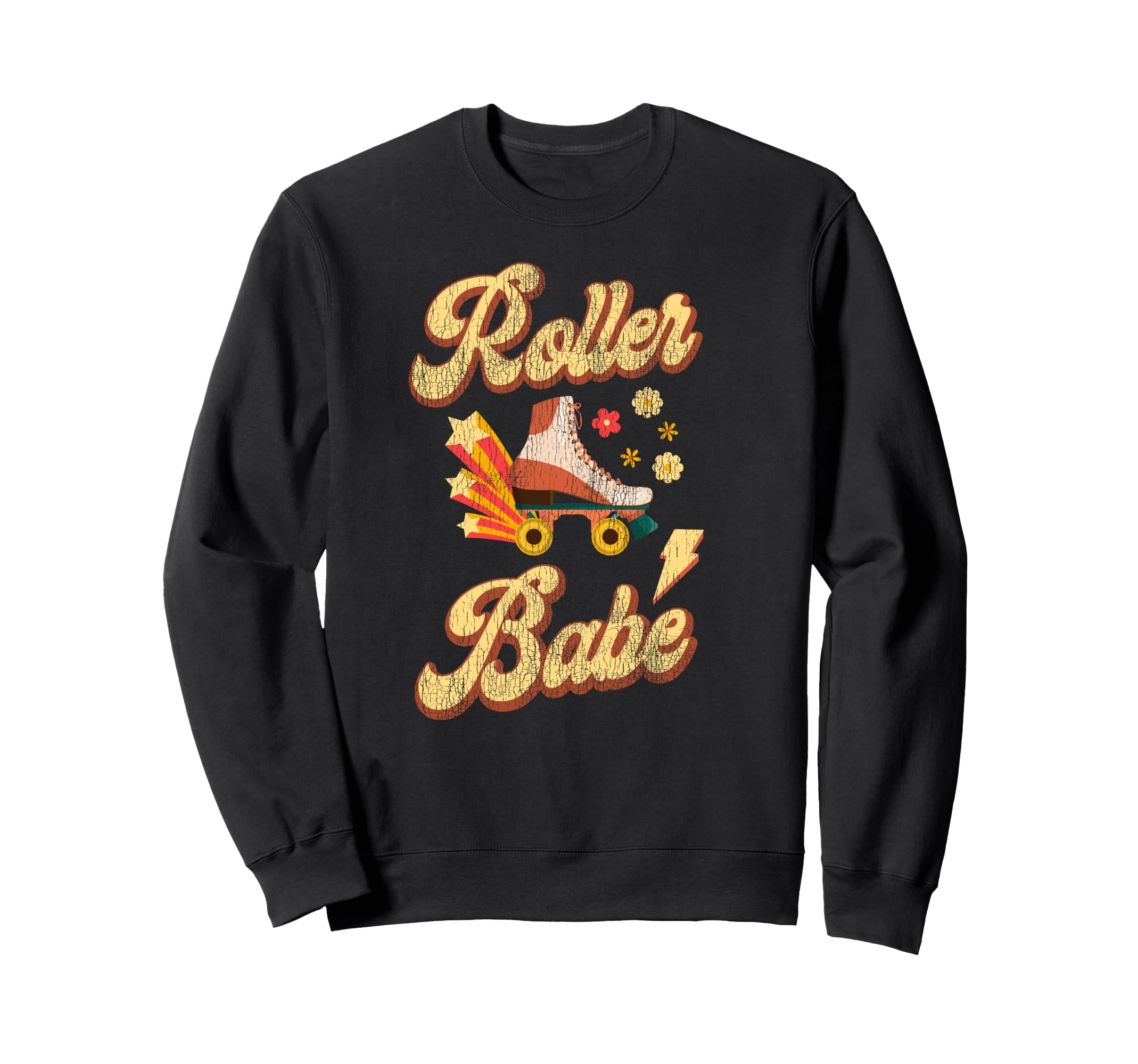 Roller Skating Skate 1970S Sweatshirt - Custom Art Print Unisex - T-Shirt, Sweatshirt, Hoodie