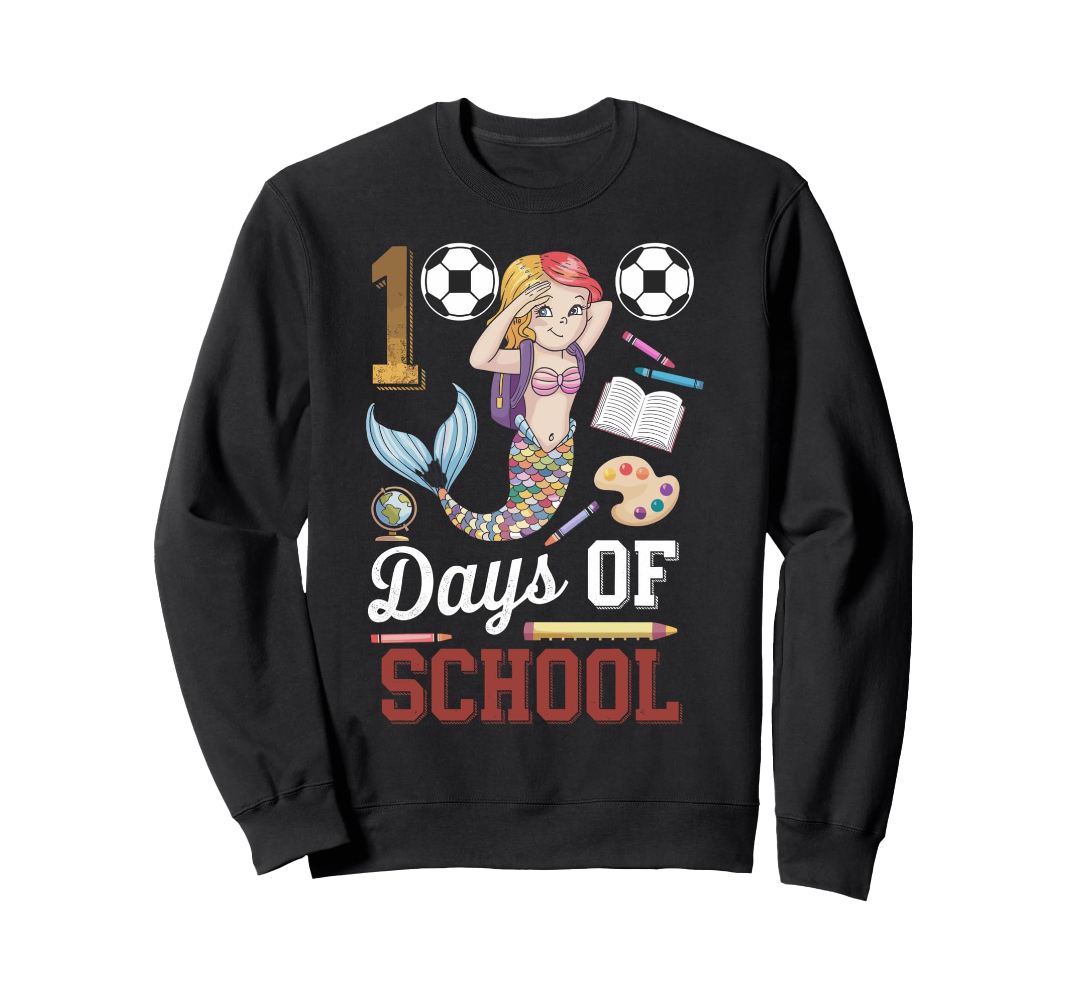 100 Day School Old Costume 100 Sweatshirt - Custom Art Print for Adults - T-Shirt, Sweatshirt, Hoodie