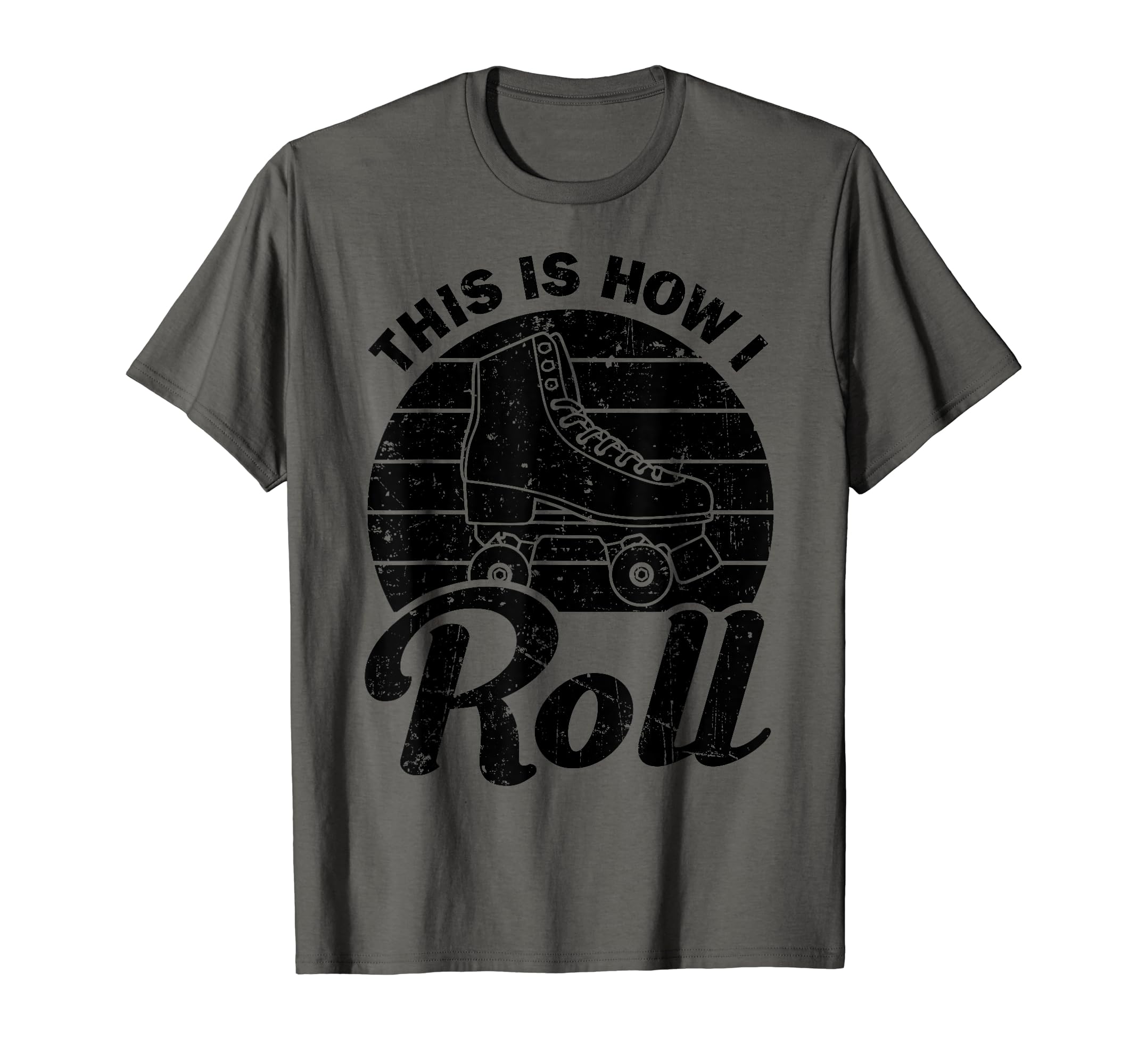 Roller Skate Speed Skating Inline T-Shirt - Custom Art Print for Adults - T-Shirt, Sweatshirt, Hoodie