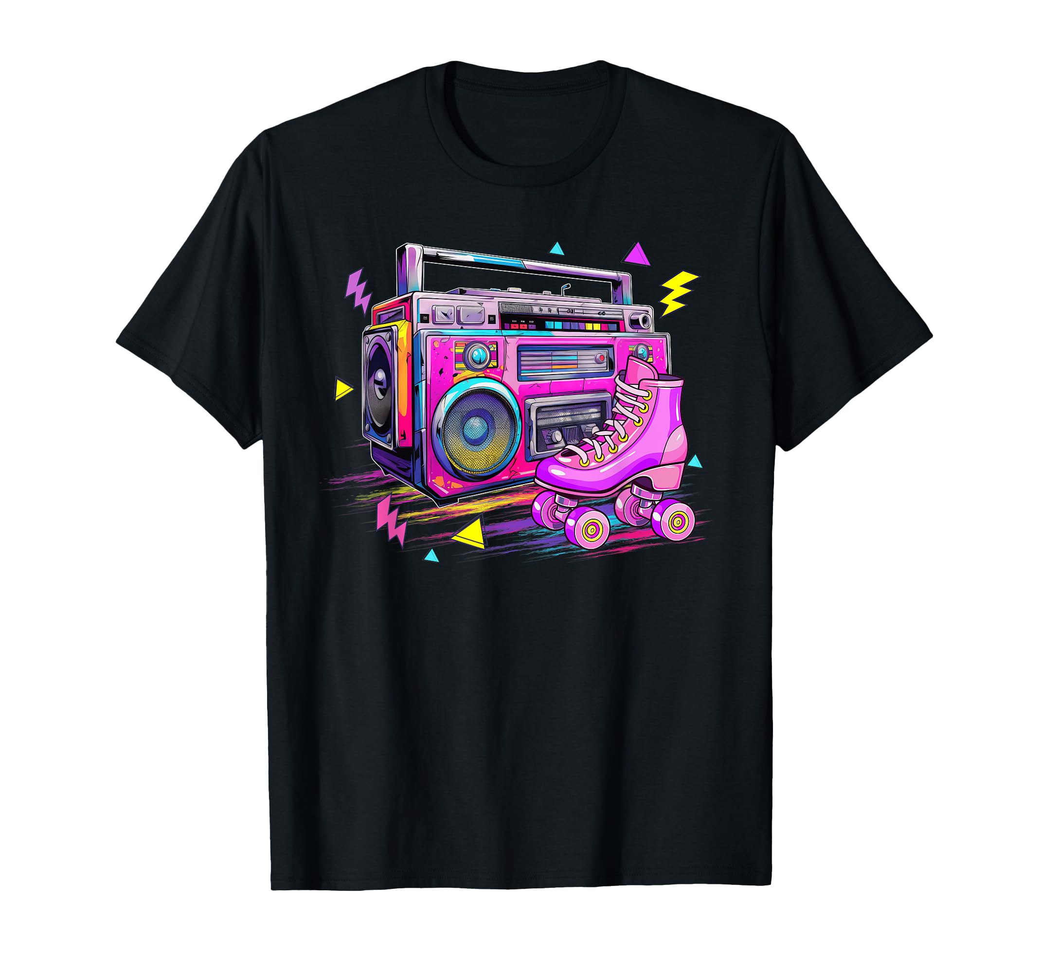 Rollerskates 80S Roller Skating T-Shirt - Graphic Print for Adults - T-Shirt, Sweatshirt, Hoodie