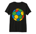Building Brick Soccer Lover T-Shirt - Novelty Apparel Men Women - T-Shirt, Sweatshirt, Hoodie
