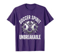 Soccer Spirit Unbreakable Bold Fan T-Shirt - Trendy Graphic Unisex - T-Shirt, Sweatshirt, Hoodie