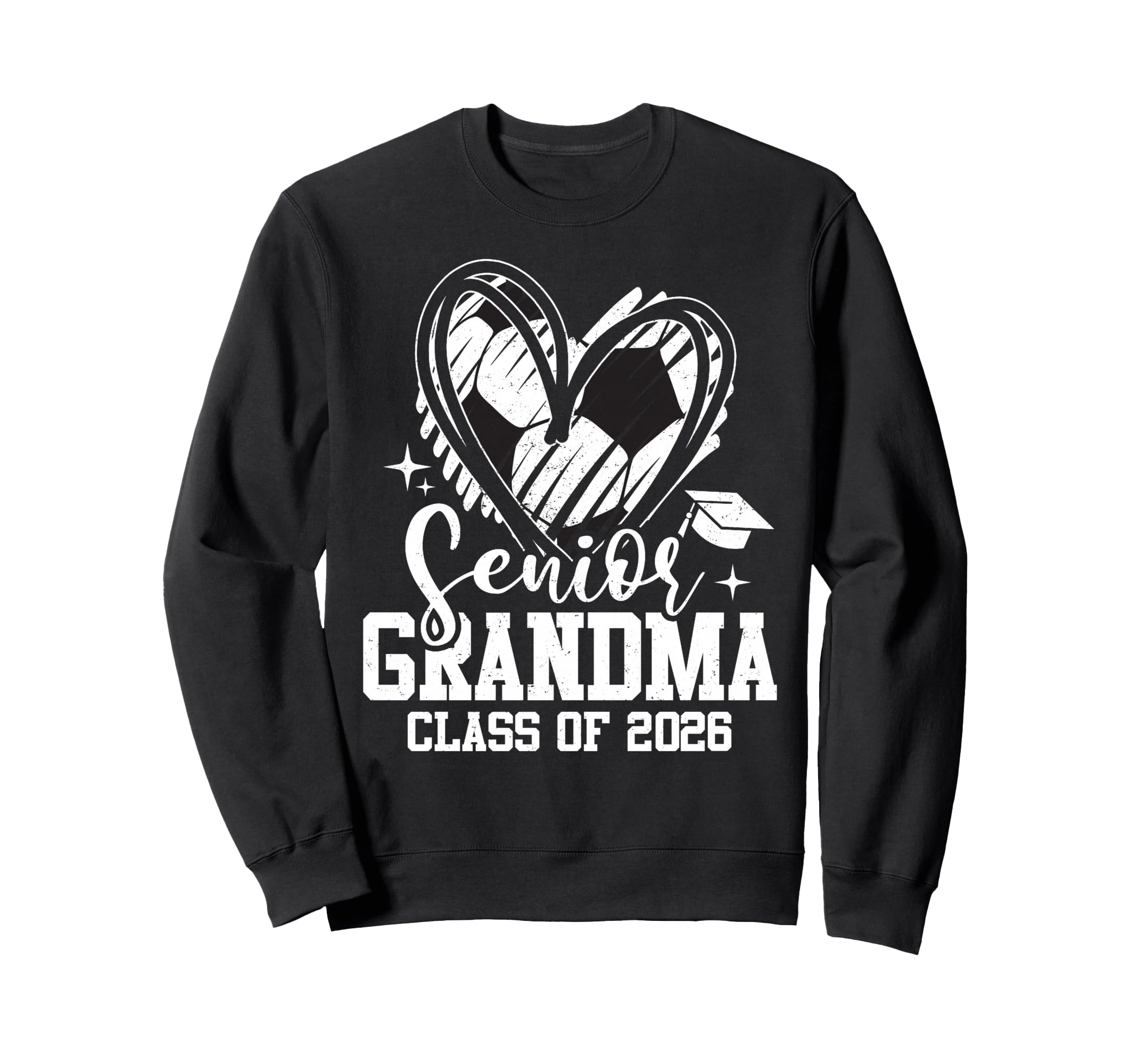 Senior Grandma Class 2026 Soccer Sweatshirt - Novelty Apparel for Adults - T-Shirt, Sweatshirt, Hoodie