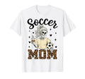 Skeleton Soccer Mom Coffee Leopard T-Shirt - Novelty Apparel Men Women - T-Shirt, Sweatshirt, Hoodie