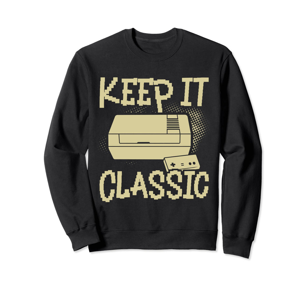 80S Arcade Nostalgia Pixel Art Video Sweatshirt - Graphic Print Unisex - T-Shirt, Sweatshirt, Hoodie