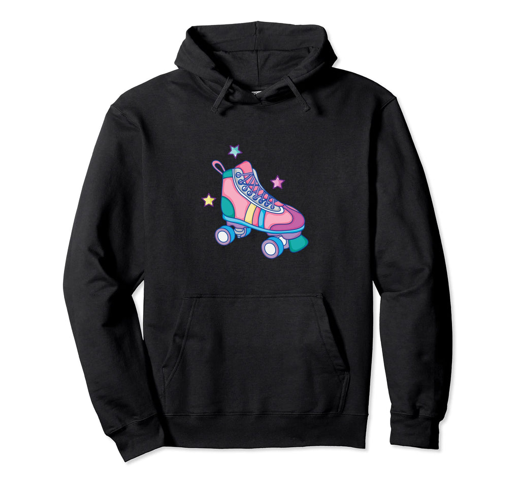 70S 80S Roller Skate Skater Hoodie - Streetwear Style Unisex - T-Shirt, Sweatshirt, Hoodie