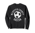 Mcduffie County Soccer Distressed Sweatshirt - Aesthetic Graphic Men Women - T-Shirt, Sweatshirt, Hoodie