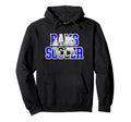 Rams Soccer Mom Game Day Mascot Blue Ram Hoodie - Aesthetic Graphic Unisex - T-Shirt, Sweatshirt, Hoodie