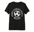Prince Edward County Soccer Distressed T-Shirt - Fun Novelty Design Unisex - T-Shirt, Sweatshirt, Hoodie