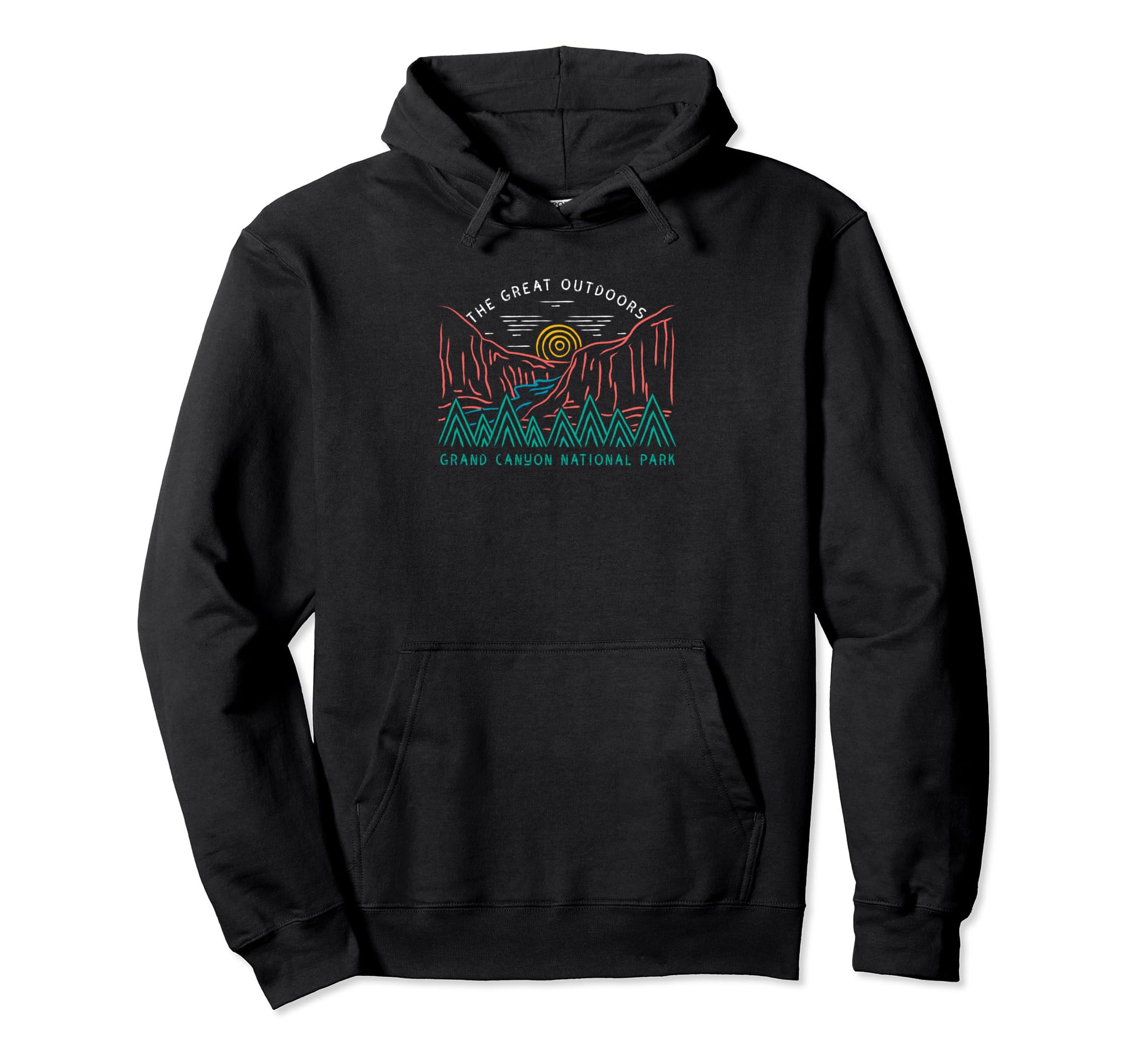 Grand Canyon National Park Hoodie - Unique Graphic Men Women - T-Shirt, Sweatshirt, Hoodie