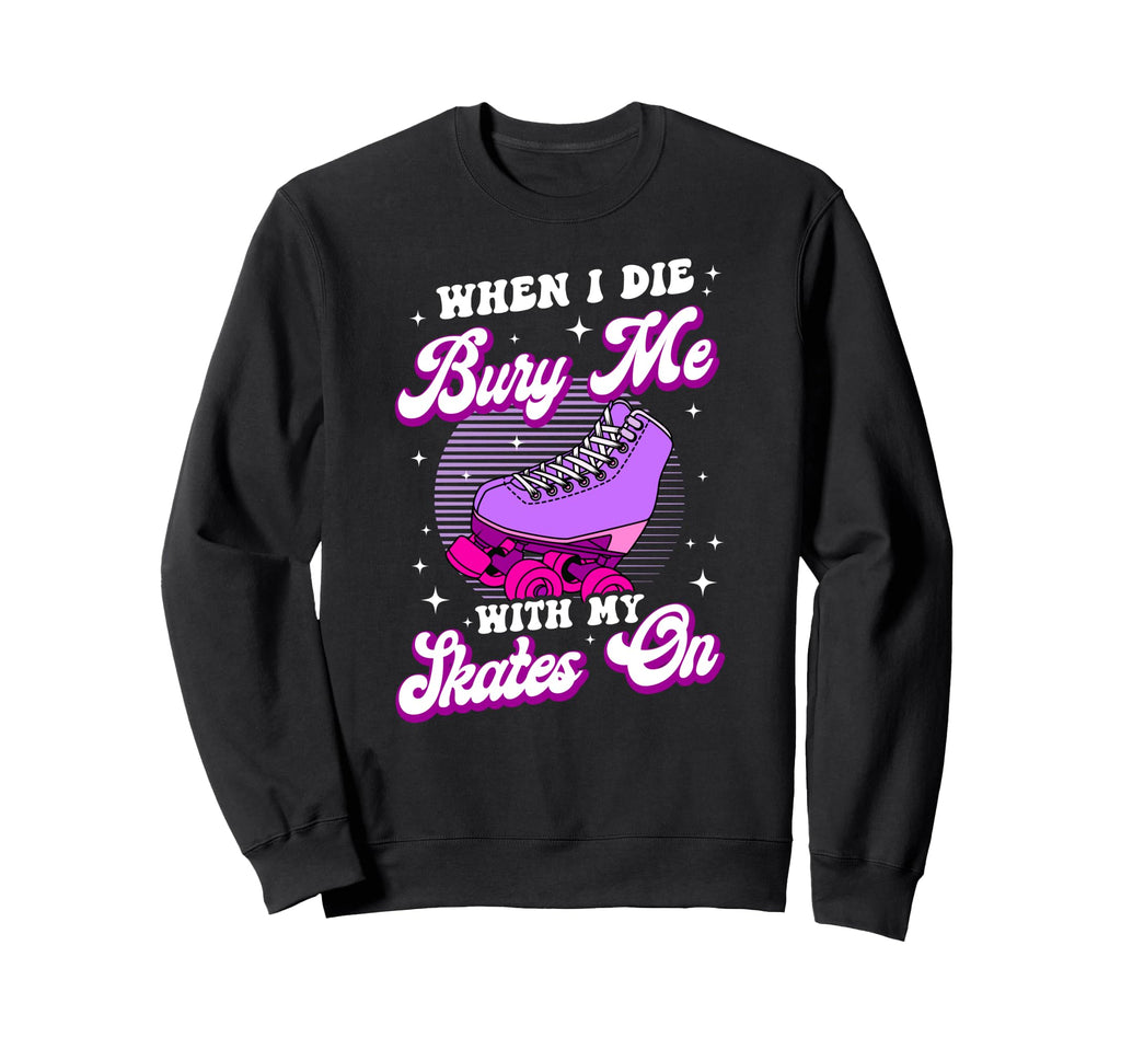 Roller Skating Skate 1970S Sweatshirt - Unique Graphic for Adults - T-Shirt, Sweatshirt, Hoodie