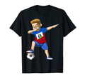 Dabbing Soccer Haiti Jersey Haitian T-Shirt - Novelty Apparel for Adults - T-Shirt, Sweatshirt, Hoodie