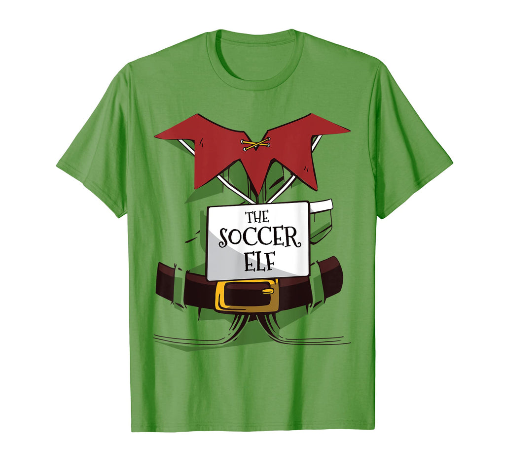Soccer Elf Costume Family Matching T-Shirt - Fun Novelty Design Men Women - T-Shirt, Sweatshirt, Hoodie