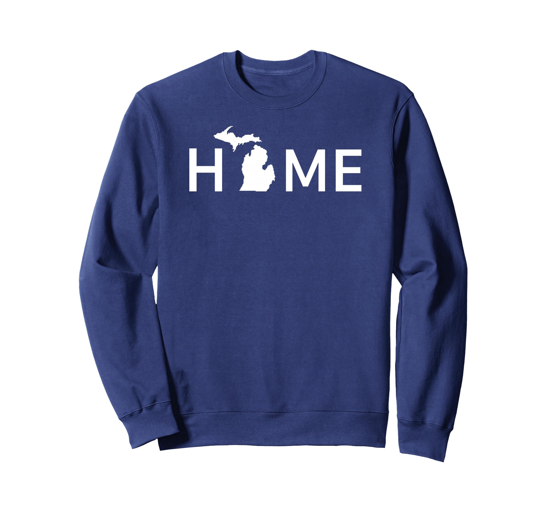 Michigan Home Love U S American State Sweatshirt - Minimalist Print Unisex - T-Shirt, Sweatshirt, Hoodie