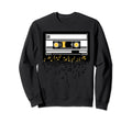 80S 90S Cassette Tape Music Lover Sweatshirt - Casual Everyday Wear Unisex - T-Shirt, Sweatshirt, Hoodie