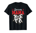 Soccer Mama Bow Leopard Soccer Lovers T-Shirt - Unique Graphic for Adults - T-Shirt, Sweatshirt, Hoodie