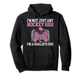 Im Hockey Goalie Gigi Hockey Keeper Gigi Hoodie - Trendy Graphic Men Women - T-Shirt, Sweatshirt, Hoodie