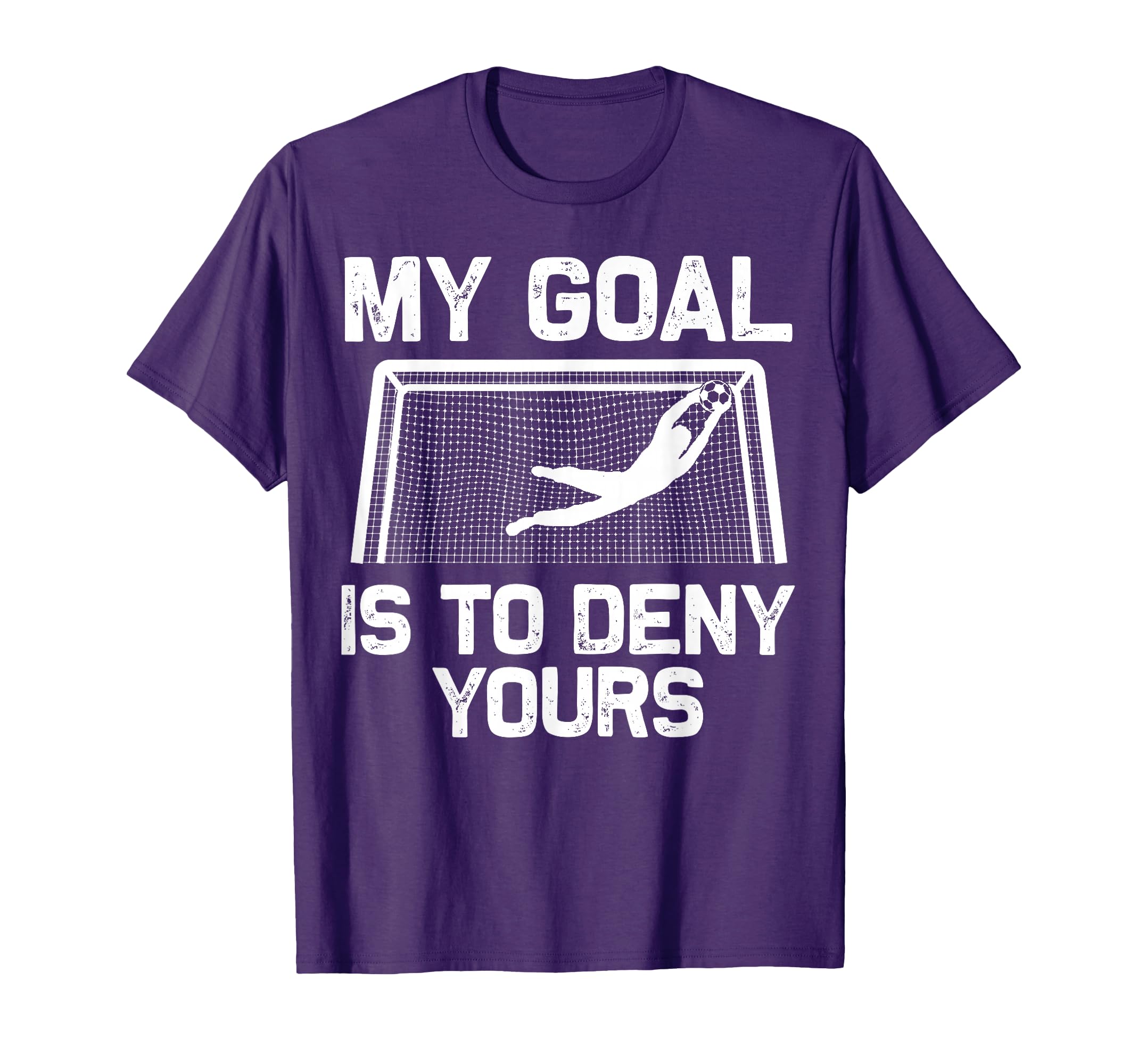 Soccer Goalie Art Gag Soccer Player T-Shirt - Fun Novelty Design for Adults - T-Shirt, Sweatshirt, Hoodie