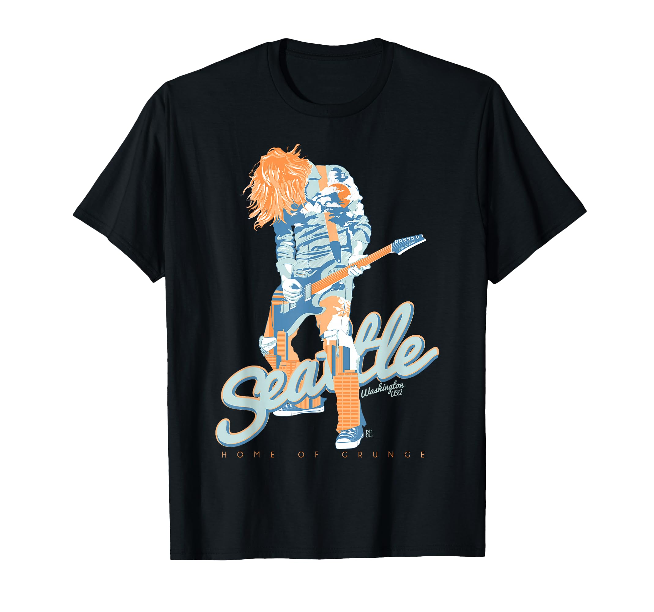 Music Travel Movie Inspired 17Th Oak Sweatshirt - Graphic Print Unisex - T-Shirt, Sweatshirt, Hoodie