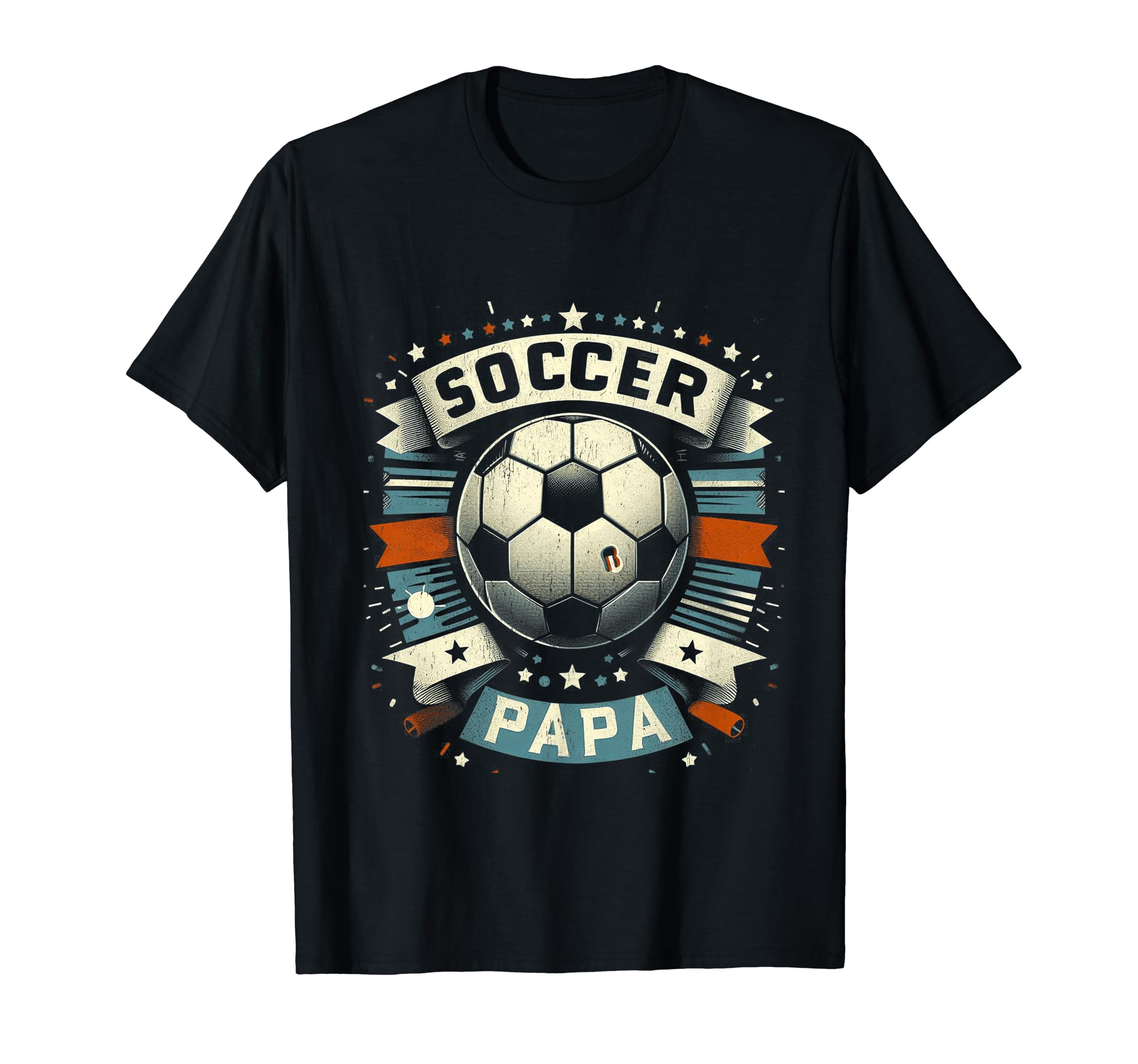Soccer Papa Family Matching Dad Fathers Day T-Shirt - Trendy Graphic Unisex - T-Shirt, Sweatshirt, Hoodie