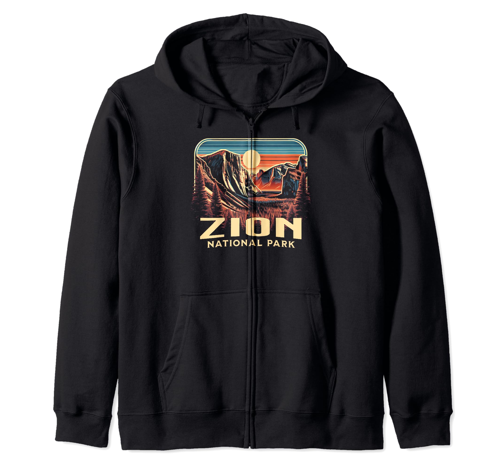 Zion National Park Utah Usa Sweatshirt - Casual Everyday Wear Unisex - T-Shirt, Sweatshirt, Hoodie