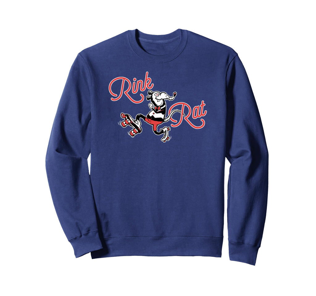 Roller Skating Rink Rat 1970S Sweatshirt - Fun Novelty Design Unisex - T-Shirt, Sweatshirt, Hoodie