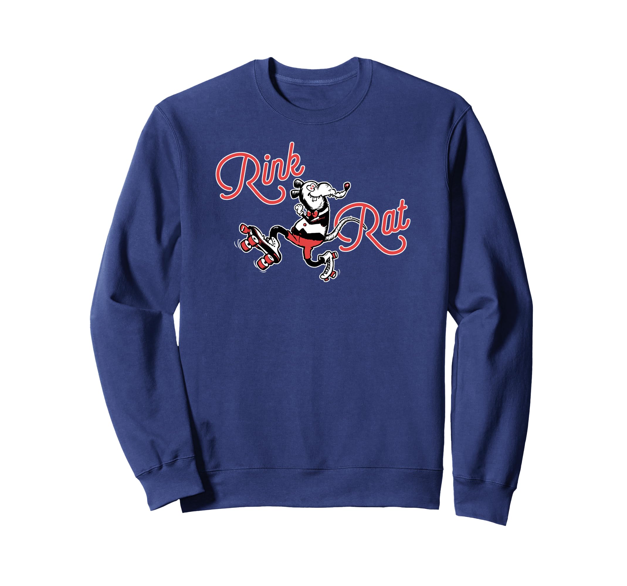 Roller Skating Rink Rat 1970S Sweatshirt - Fun Novelty Design Unisex - T-Shirt, Sweatshirt, Hoodie