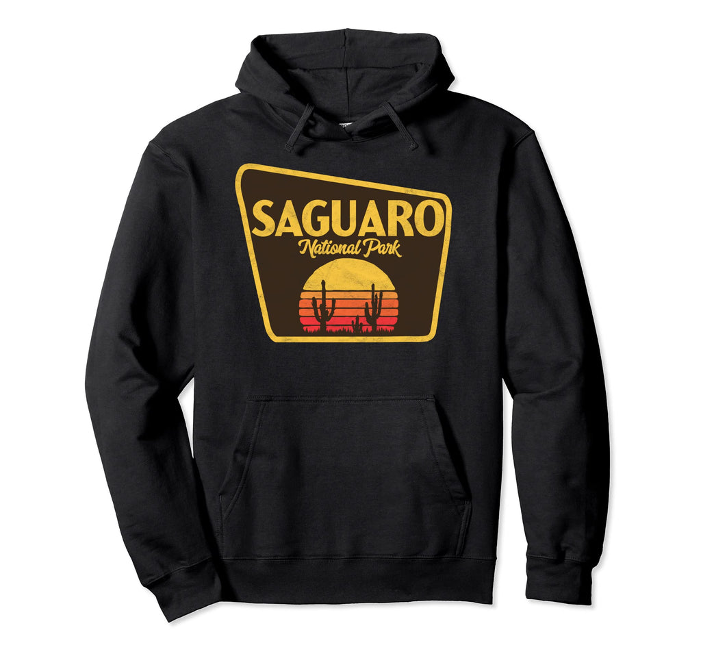 Saguaro National Park Sign Hoodie - Trendy Graphic Men Women - T-Shirt, Sweatshirt, Hoodie