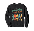 Aloha Surf Club Tropical Surfboards Sweatshirt - Minimalist Print Men Women - T-Shirt, Sweatshirt, Hoodie