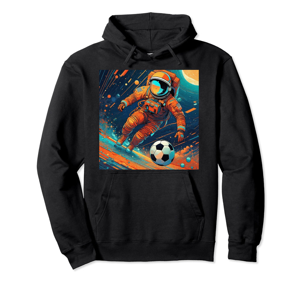 Athlete Soccer Football Competitive Hoodie - Fun Novelty Design Men Women - T-Shirt, Sweatshirt, Hoodie