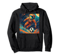 Athlete Soccer Football Competitive Hoodie - Fun Novelty Design Men Women - T-Shirt, Sweatshirt, Hoodie