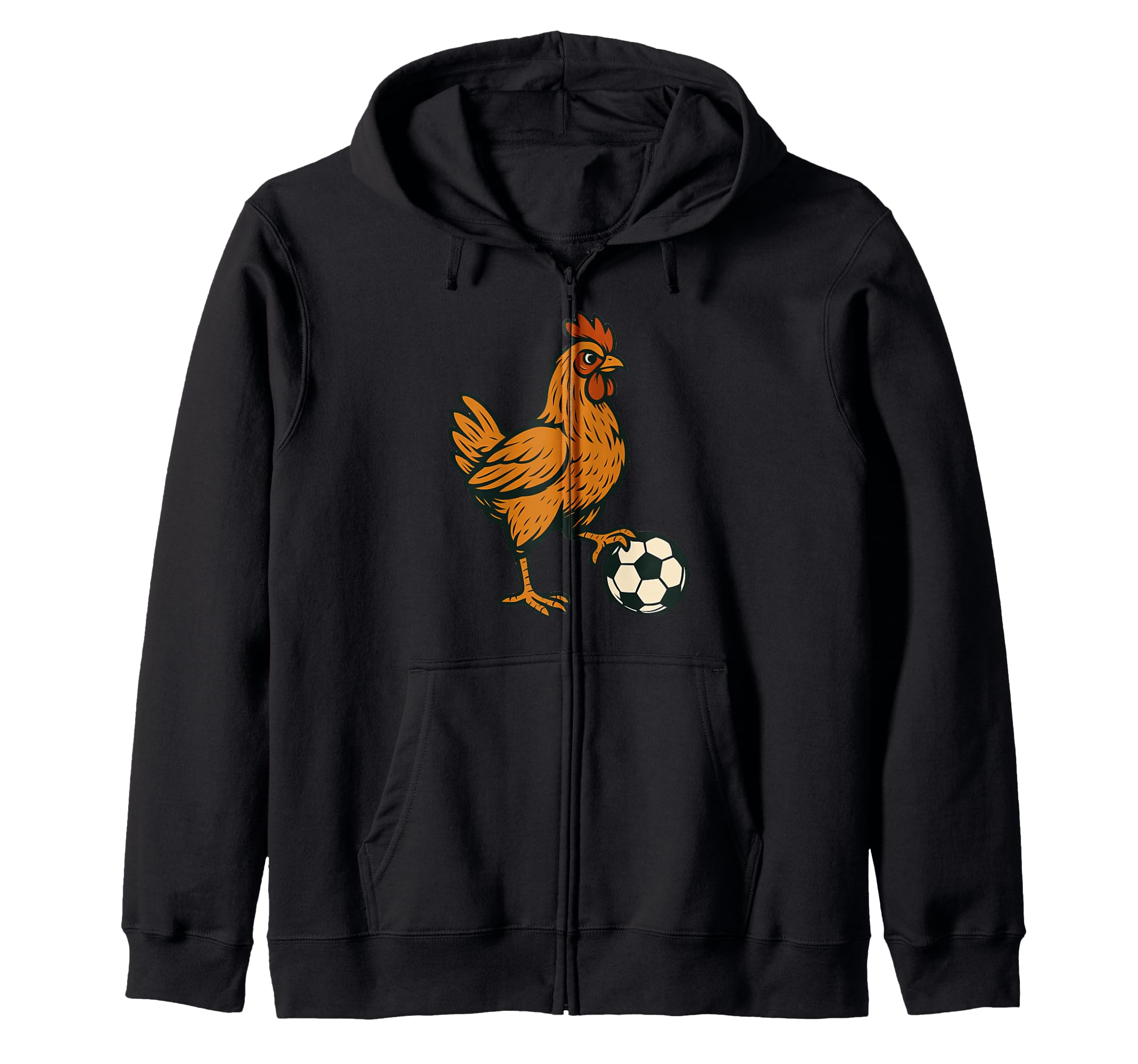 Chicken Soccer Chickens Hoodie - Streetwear Style Unisex - T-Shirt, Sweatshirt, Hoodie