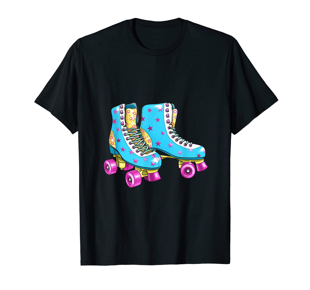 Roller Skates Stars Roller Rollerblades T-Shirt - Novelty Apparel Unisex - T-Shirt, Sweatshirt, Hoodie