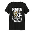 Mama Birthday Soccer Ball Mama Leopard T-Shirt - Trendy Graphic for Adults - T-Shirt, Sweatshirt, Hoodie
