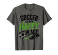 Football Collection Soccer Is My Happy T-Shirt - Trendy Graphic Men Women - T-Shirt, Sweatshirt, Hoodie