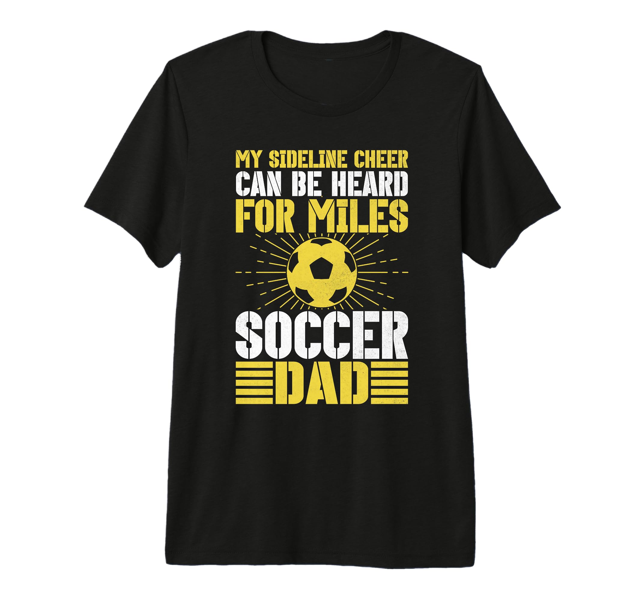 My Sideline Cheer Can Be Heard Miles T-Shirt - Unique Graphic Unisex - T-Shirt, Sweatshirt, Hoodie