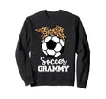 Soccer Grammy Funny Leopard Grammy Sweatshirt - Fun Novelty Design Unisex - T-Shirt, Sweatshirt, Hoodie