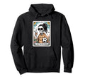 Funny Skeleton Tarot Card Halloween Hoodie - Unique Graphic Men Women - T-Shirt, Sweatshirt, Hoodie