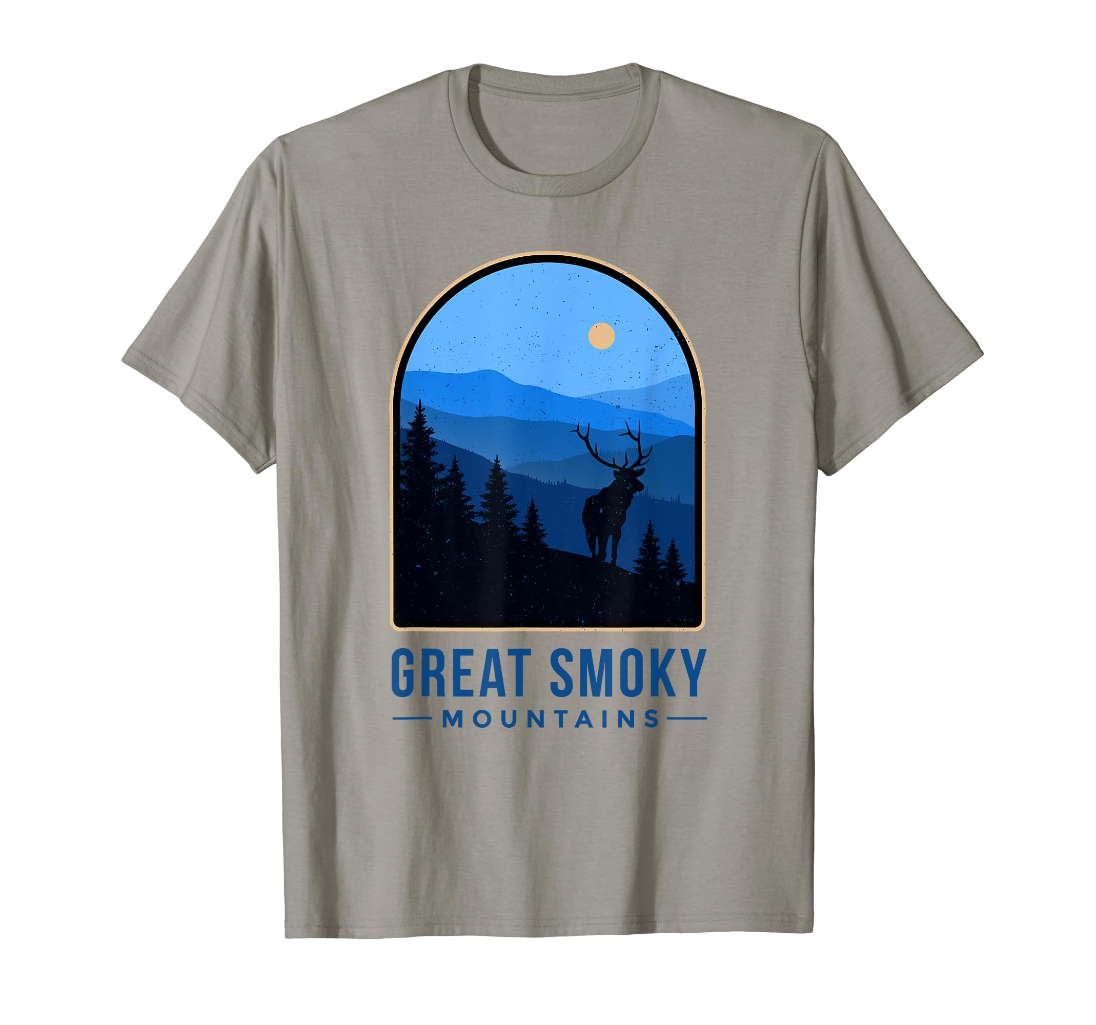 Great Smoky Mountains National Park Deer T-Shirt - Unique Graphic Unisex - T-Shirt, Sweatshirt, Hoodie