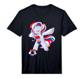 Dabbing Unicorn Croatian Flag Croatian T-Shirt - Trendy Graphic for Adults - T-Shirt, Sweatshirt, Hoodie